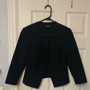 Express Women's Elegant Black Suit Jacket